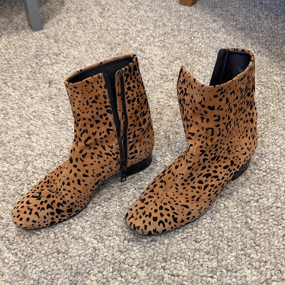 Rag & Bone Leopard Ankle Boots